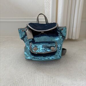 Coach Poppy Sequin Backpack